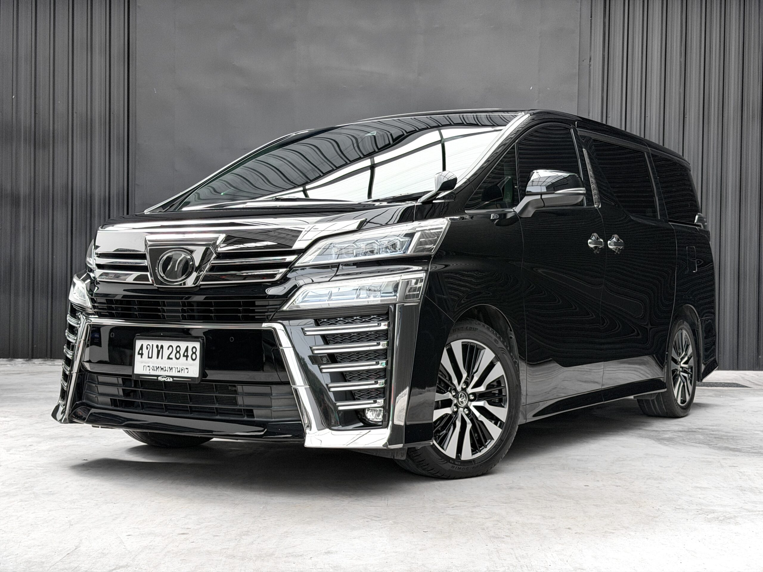 🌟Toyota Vellfire ZG Edition 2019 วิ่ง 93,xxx km ไมล์แท้ เบาะมิ้กกี้ สีดำ ภายในดำ หลังคา Sunroof